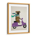 Boxeador En Ciclomotor - Fab Funky | Cuadro decorativo de Canvas Lab
