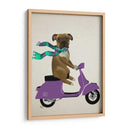 Boxeador En Ciclomotor - Fab Funky | Cuadro decorativo de Canvas Lab