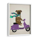 Boxeador En Ciclomotor - Fab Funky | Cuadro decorativo de Canvas Lab