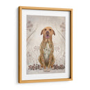 Pit Bull Con Tatuaje Floral - Fab Funky | Cuadro decorativo de Canvas Lab