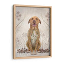 Pit Bull Con Tatuaje Floral - Fab Funky | Cuadro decorativo de Canvas Lab