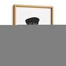 Pit Bull Con Sombrero Negro - Fab Funky | Cuadro decorativo de Canvas Lab