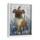 Boxer Y Búhos - Fab Funky | Cuadro decorativo de Canvas Lab