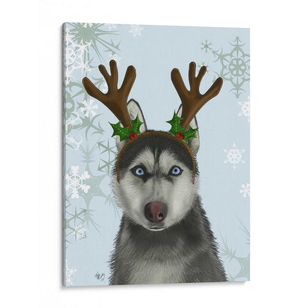Husky Y Astas - Fab Funky | Cuadro decorativo de Canvas Lab