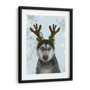 Husky Y Astas - Fab Funky | Cuadro decorativo de Canvas Lab