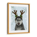 Husky Y Astas - Fab Funky | Cuadro decorativo de Canvas Lab