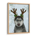 Husky Y Astas - Fab Funky | Cuadro decorativo de Canvas Lab