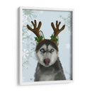 Husky Y Astas - Fab Funky | Cuadro decorativo de Canvas Lab