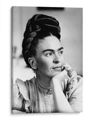 Frida en su pensar | Cuadro decorativo de Canvas Lab