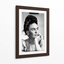 Frida en su pensar | Cuadro decorativo de Canvas Lab