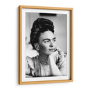 Frida en su pensar | Cuadro decorativo de Canvas Lab