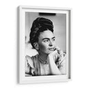 Frida en su pensar | Cuadro decorativo de Canvas Lab