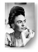 Frida en su pensar | Cuadro decorativo de Canvas Lab