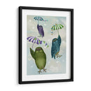 Búhos Con Paraguas - Fab Funky | Cuadro decorativo de Canvas Lab