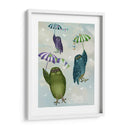 Búhos Con Paraguas - Fab Funky | Cuadro decorativo de Canvas Lab