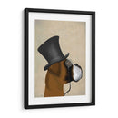 Boxeador, Hound Formal Y Sombrero - Fab Funky | Cuadro decorativo de Canvas Lab