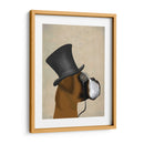 Boxeador, Hound Formal Y Sombrero - Fab Funky | Cuadro decorativo de Canvas Lab