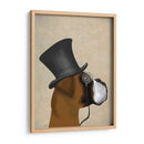 Boxeador, Hound Formal Y Sombrero - Fab Funky | Cuadro decorativo de Canvas Lab