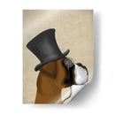 Boxeador, Hound Formal Y Sombrero - Fab Funky | Cuadro decorativo de Canvas Lab