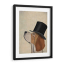 Beagle, Hound Formal Y Sombrero - Fab Funky | Cuadro decorativo de Canvas Lab