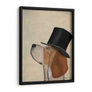 Beagle, Hound Formal Y Sombrero - Fab Funky | Cuadro decorativo de Canvas Lab