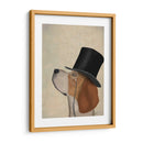 Beagle, Hound Formal Y Sombrero - Fab Funky | Cuadro decorativo de Canvas Lab