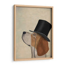Beagle, Hound Formal Y Sombrero - Fab Funky | Cuadro decorativo de Canvas Lab