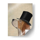 Beagle, Hound Formal Y Sombrero - Fab Funky | Cuadro decorativo de Canvas Lab