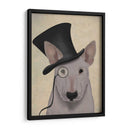 Bull Terrier, Hound Formal Y Sombrero - Fab Funky | Cuadro decorativo de Canvas Lab