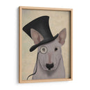 Bull Terrier, Hound Formal Y Sombrero - Fab Funky | Cuadro decorativo de Canvas Lab