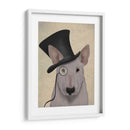 Bull Terrier, Hound Formal Y Sombrero - Fab Funky | Cuadro decorativo de Canvas Lab
