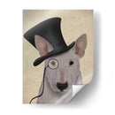 Bull Terrier, Hound Formal Y Sombrero - Fab Funky | Cuadro decorativo de Canvas Lab
