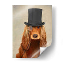 Cocker Spaniel, Hound Formal Y Sombrero - Fab Funky | Cuadro decorativo de Canvas Lab