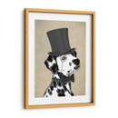 Dalmático, Sabueso Formal Y Sombrero. - Fab Funky | Cuadro decorativo de Canvas Lab