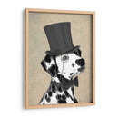 Dalmático, Sabueso Formal Y Sombrero. - Fab Funky | Cuadro decorativo de Canvas Lab