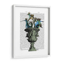 Baño De Pájaros - Fab Funky | Cuadro decorativo de Canvas Lab
