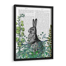 Conejo En El Jardín - Fab Funky | Cuadro decorativo de Canvas Lab