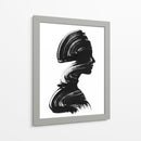 La caricia del negro | Cuadro decorativo de Canvas Lab