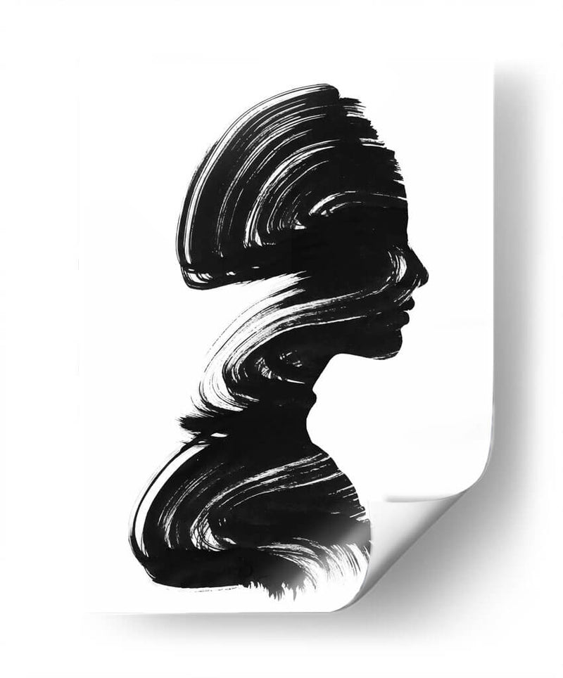 La caricia del negro | Cuadro decorativo de Canvas Lab