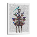 Tenedor De Jardín Y Pájaros - Fab Funky | Cuadro decorativo de Canvas Lab