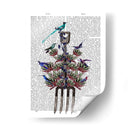 Tenedor De Jardín Y Pájaros - Fab Funky | Cuadro decorativo de Canvas Lab