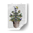 Spade Y Pájaros De Jardín. - Fab Funky | Cuadro decorativo de Canvas Lab