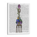 Tenedor De Jardín Y Búhos - Fab Funky | Cuadro decorativo de Canvas Lab
