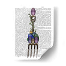 Tenedor De Jardín Y Búhos - Fab Funky | Cuadro decorativo de Canvas Lab