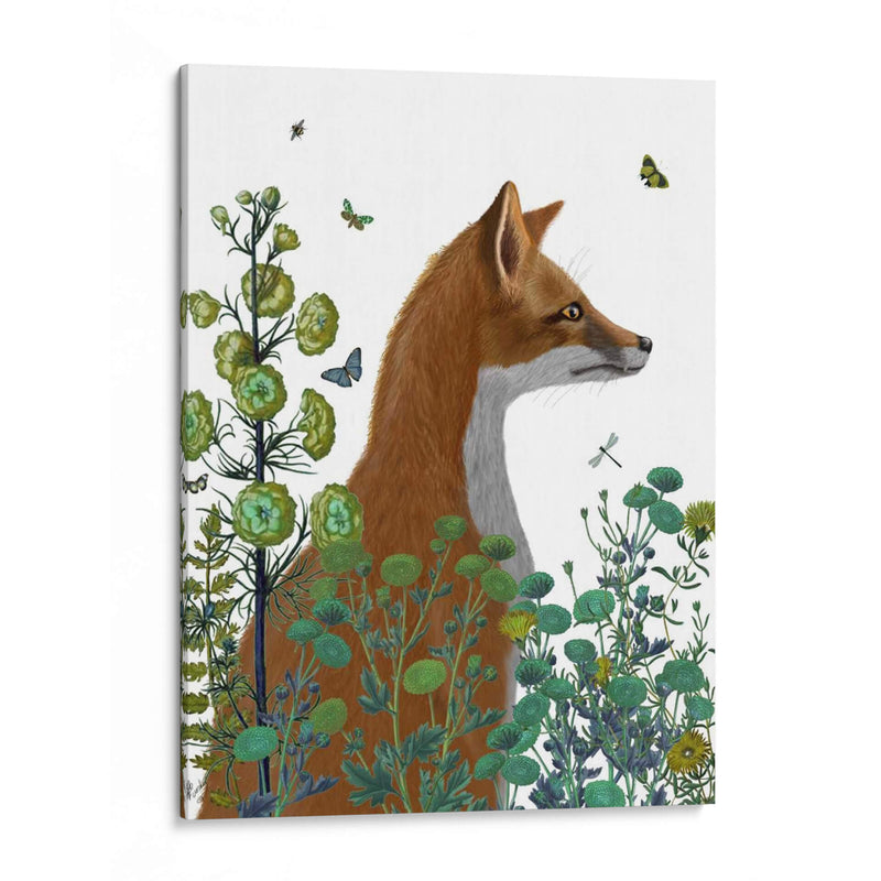 Zorro En El Jardín - Fab Funky | Cuadro decorativo de Canvas Lab