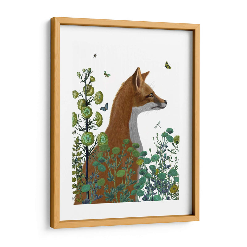 Zorro En El Jardín - Fab Funky | Cuadro decorativo de Canvas Lab