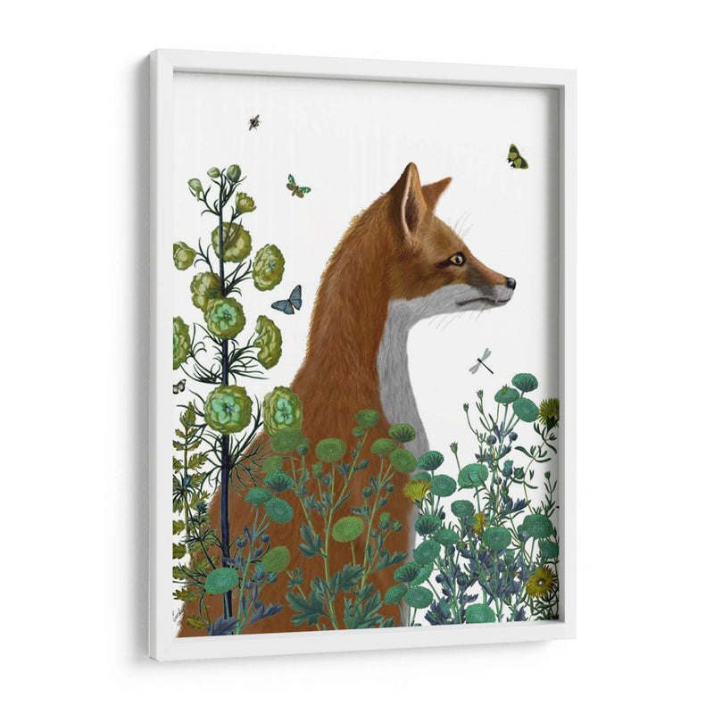 Zorro En El Jardín - Fab Funky | Cuadro decorativo de Canvas Lab