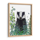Tejón En El Jardín - Fab Funky | Cuadro decorativo de Canvas Lab