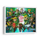 25th anniversary Legend of Zelda | Cuadro decorativo de Canvas Lab
