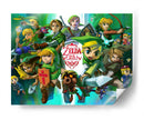 25th anniversary Legend of Zelda | Cuadro decorativo de Canvas Lab